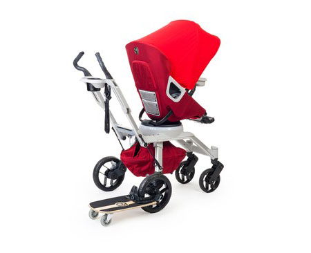 strollers with ride along board