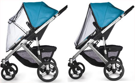 2009 vista baby stroller with lots of handy features