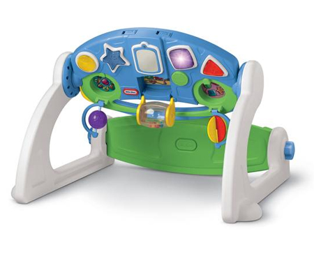 Little Tikes 5-in-1 Adjustable Gym Offers 5 Different Play Centers