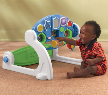 Little Tikes 5-in-1 Adjustable Gym Offers 5 Different Play Centers