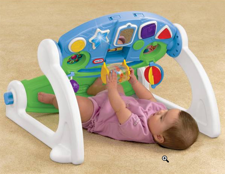 Little Tikes 5-in-1 Adjustable Gym Offers 5 Different Play Centers
