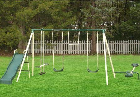 backyard swing set