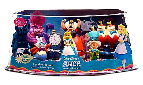 Alice in Wonderland Figure Play Set
