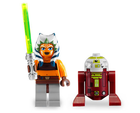 Lego 7751 Ashoka's Starfighter Droids