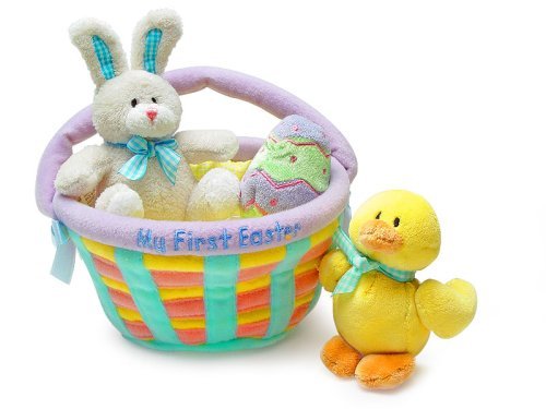 Celebrate Easter with Baby Gund My First Easter Basket Playset