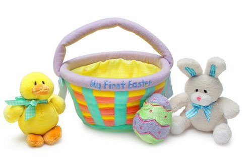 Celebrate Easter with Baby Gund My First Easter Basket Playset