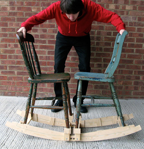 Baby's Rocking Cradle by Martin Price