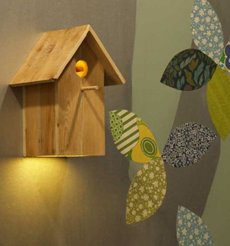 Birdhouse Lamp from Enfant Terrible Shop