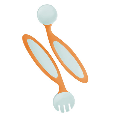 Boon Benders Adaptable Utensils : A Great Choice for First-Time Utensils Using Babies
