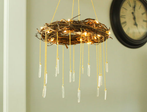 Gorgeous Bohemian Style Nursery Chandelier by Blue Lotus Designs Shop