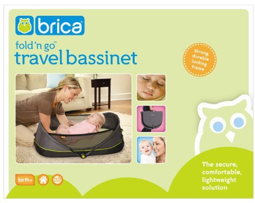 Brica Fold and Go Travel Bassinet