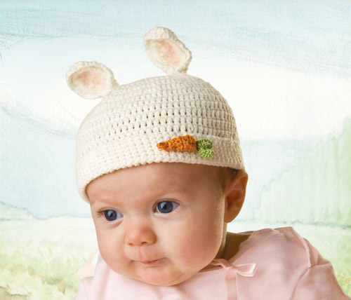 Bunnies by the Bay 0-3 Months Bunny Beanie and Bootie Gift Set