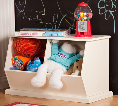classic playtime stackable toy storage