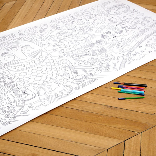 Colormy Giant and Long Coloring Page