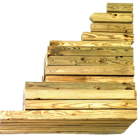 creekside wood swing