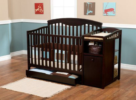 Delta Shelby Crib and Changer