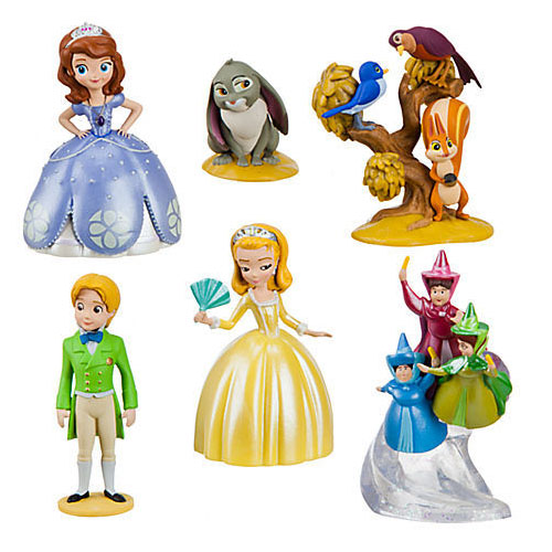 Disney Sofia the First Exclusive 6 Piece PVC Figurine Set
