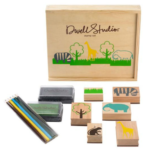 DwellStudio Zoo Stamp Set - DwellStudio Stamp Sets
