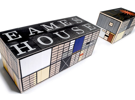 Eames House Alphabet Blocks for Modern Tots