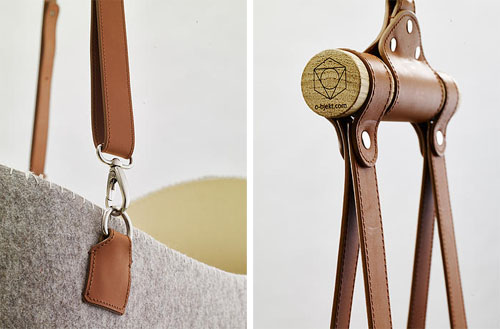Felt Cradle by O-bjekt Design