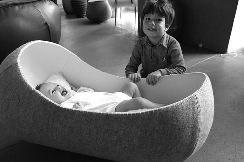 Felt Cradle by O-bjekt Design