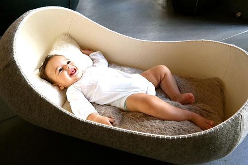 Felt Cradle by O-bjekt Design