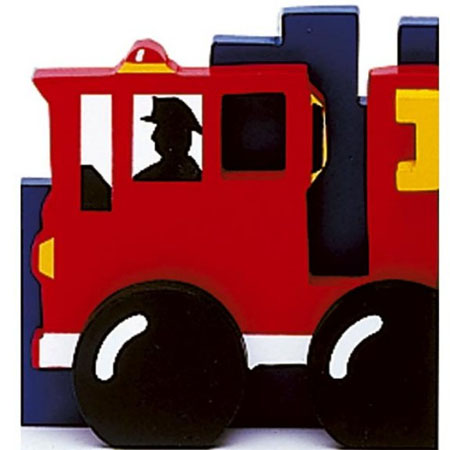 fire engine bookends