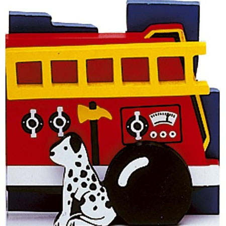 fire engine bookends