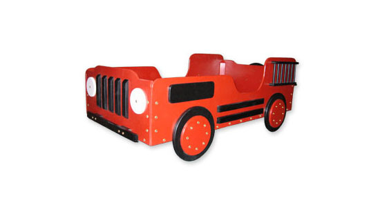 Fire Truck Toddler Bed