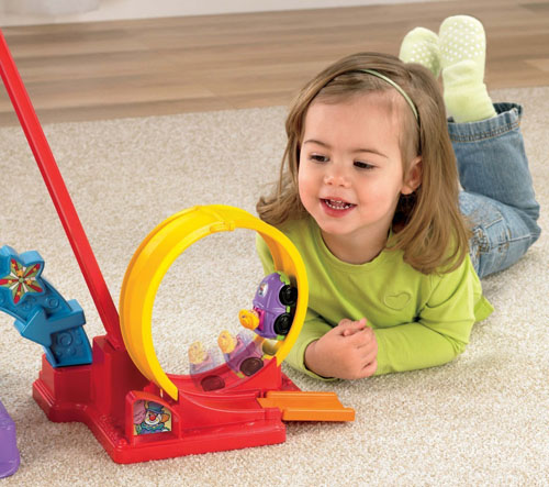 Fisher-Price Little People Loops 'n Swoops Amusement Park Toy