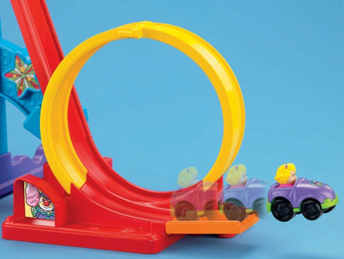 Fisher-Price Little People Loops 'n Swoops Amusement Park Toy