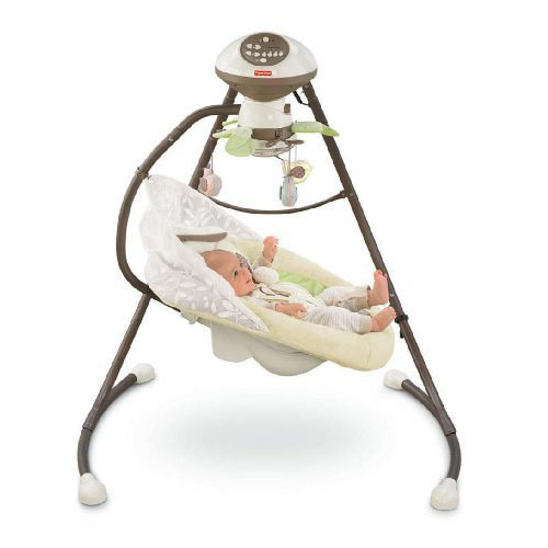 Fisher-Price My Little Snugabunny Cradle and Swing