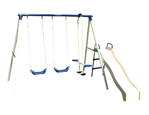 Flexible Flyer Swing N Glide III Gym Swing Set
