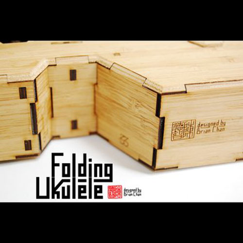 Folding Ukulele by Brian Chan
