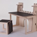 Forteresse Castle Desk for Kids by At Once