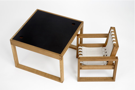 Frame Chair and Table for Kids