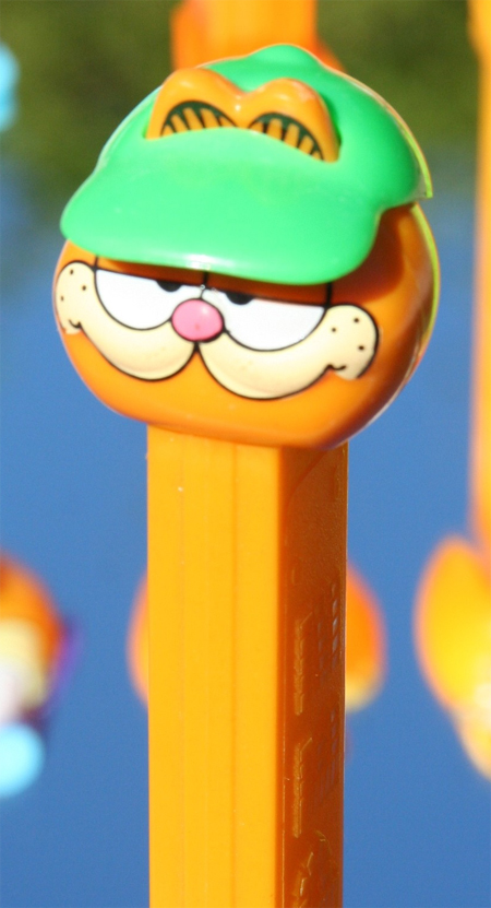 Garfield with Visor Pez Dispenser