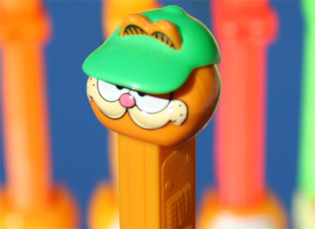 Garfield with Visor Pez Dispenser