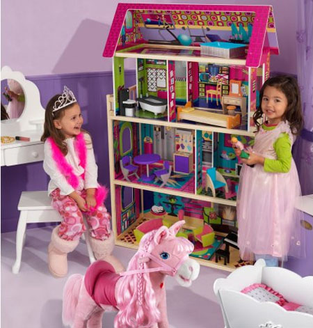 Glamour Dollhouse Can Become Your Little Girl's Most Favorite Playing Mate