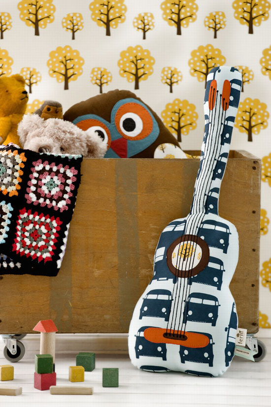 Guitar Pillow by Ferm Living