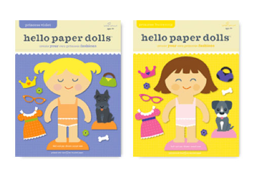 Hello Hanna Princess Paper Dolls