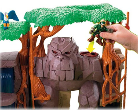imaginext gorilla mountain