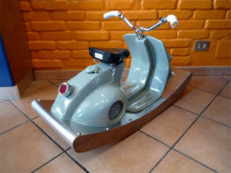Innovative Vespa Rocking Horse Diego