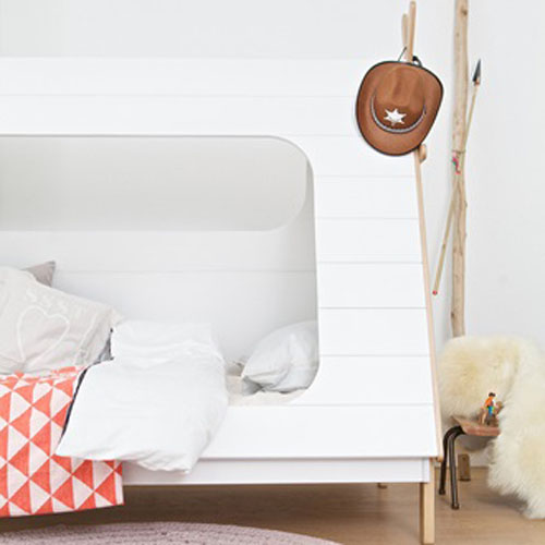 Kids Teepee Cabin Bed Is Made from Solid Pine by Woood