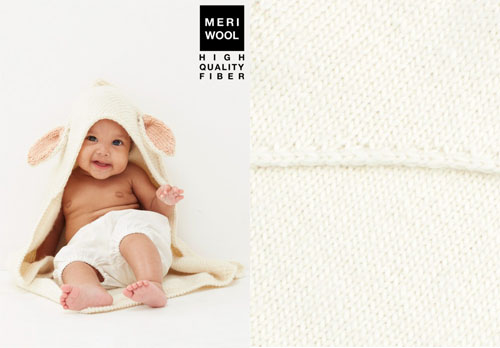 Cute Baby Sheep Blanket Knitting Kit