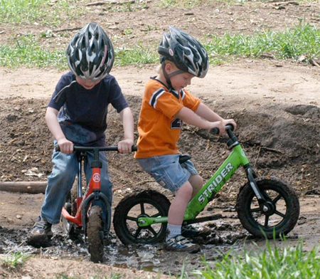 learn balance on strider prebike