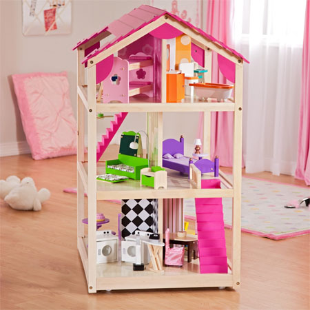 Let Your Kids Have Great Fun And Boost Their Creativity With So Chic Dollhouse