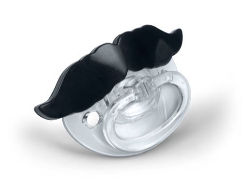 Li'l Shaver Mustache Pacifier