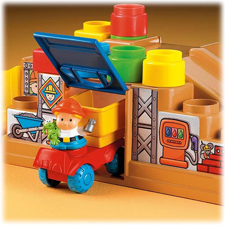 Little People Build-n-Move Construction Building Set