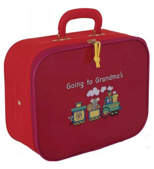 Mercury Luggage Going to Grandma's Children's Train Case